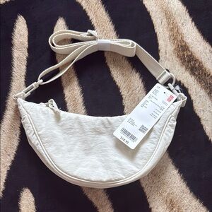Uniqlo Cream Crossbody Bag